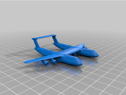double c5 Lockheed galaxie onintothevalleyofdeathroadthe600 3d print model - Mito3D
