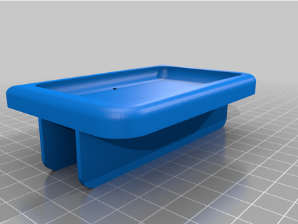 Seife Gericht 3 4 Quadrat Handtuch Bar graflex 3d print model - Mito3D