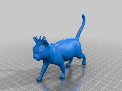 rei gatinha frankasaurus 3d print model - Mito3D