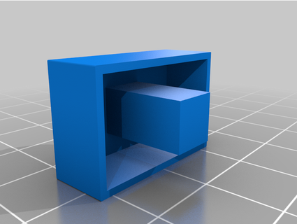 construção tijolo membrana tecla 2x3 versão papel 3d print model - Mito3D