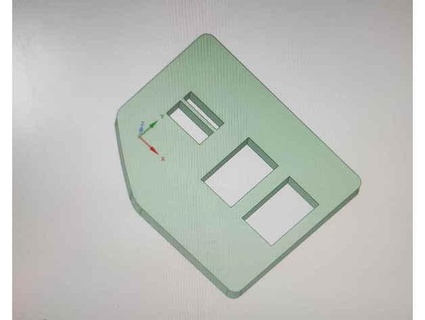 botón soporte USB renault espacio 4 Aleksandr 3d print model - Mito3D