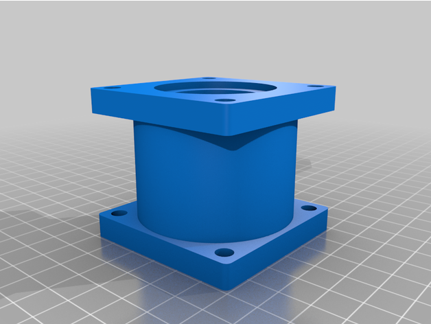 nema 23 holder coupling th0mu 3D print model - Mito3D