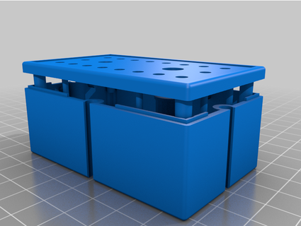 caixa 4575 tampa reconstruir fischertechnik Silberling mono flop pcins 3d print model - Mito3D