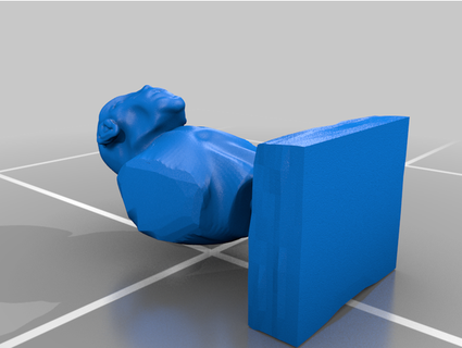 alien ape gbbbs 3d print model - Mito3D