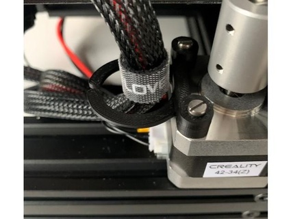 ender 3 pro câble agrafe caps 12 3d print model - Mito3D