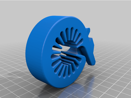 1 inch barbell flexi quick clips vahakn 3d print model - Mito3D