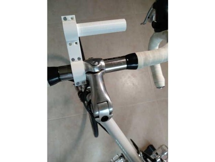 diy bicycle handlebar extender techsensor 3d print model - Mito3D