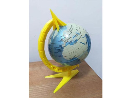 globe stand iivan2046 3d print model - Mito3D