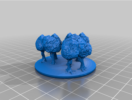 Warmaster wargaming alberi utilehannibal 3d print model - Mito3D