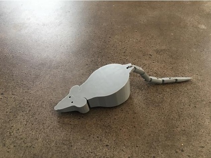 ratón flexi cola diablillo nación 3d print model - Mito3D