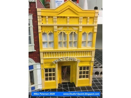 main street watch store scale mike12point 3d print model - Mito3D