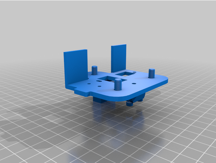 aquila chaud fin monter modèle agrafeuse 3d print model - Mito3D