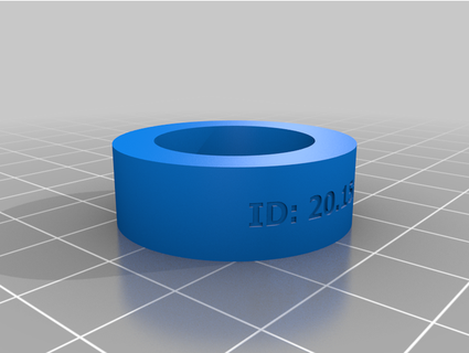 hydro ring test beadsworth 3d print model - Mito3D