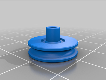 eew nano motor pulley snortimer 3d print model - Mito3D