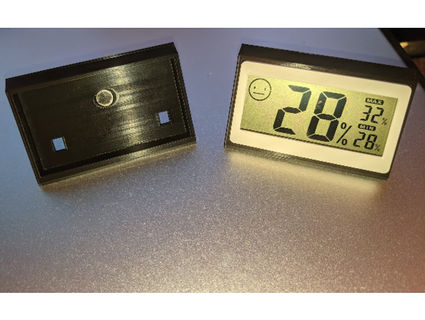 termometre higrometre ayakta durmak nsmichael 3d print model - Mito3D