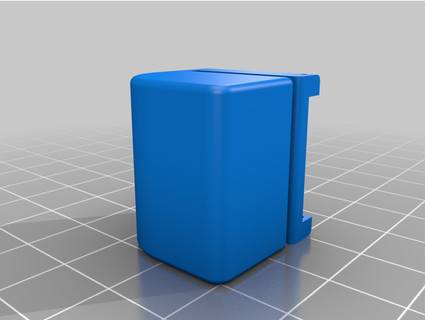 plastic box holder oracol 3d print model - Mito3D