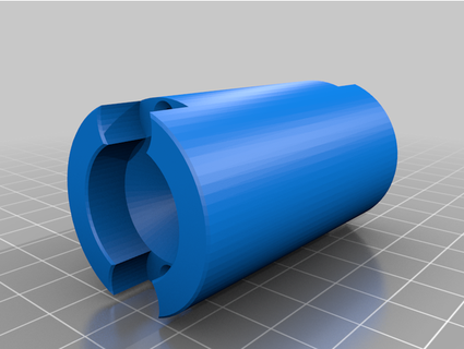 sizes - spool roller cores faces cyron52 3d print model - Mito3D