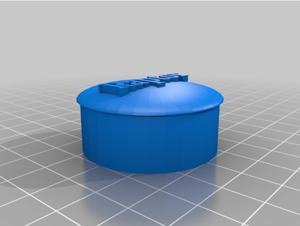 lumière bar fin casquette jklove 3d print model - Mito3D