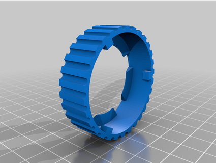 headlight ring redesigned 3d print model - Mito3D