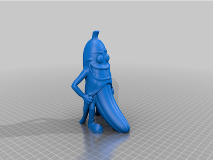 mr banane body 3d 3d print model - Mito3D