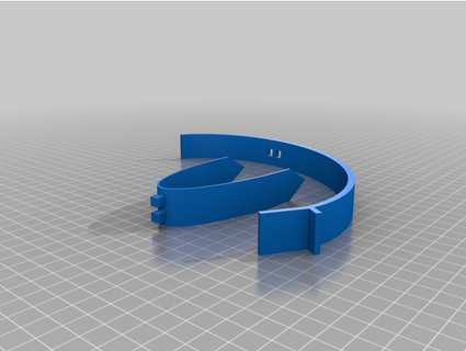 sencillo auricular soporte mahaloman 3d print model - Mito3D