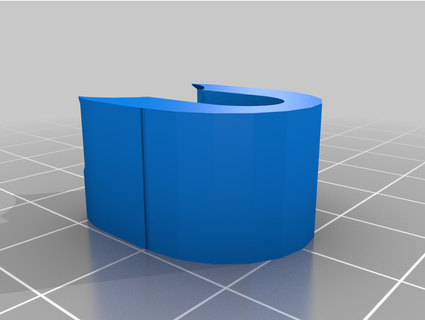 refrigerator door handle block brics 3d print model - Mito3D