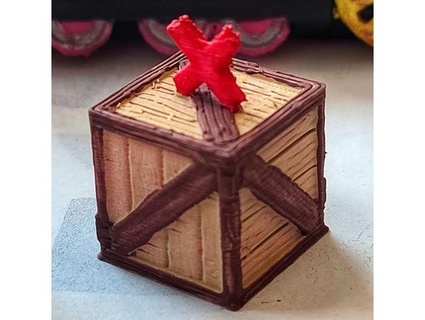 zombicide undead alive crate themed objective tokens xdefendthedenx 3d print model - Mito3D