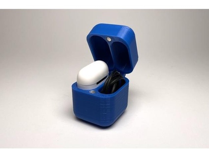 airpods safety cord maglock case mrlnwbr 3d print model - Mito3D