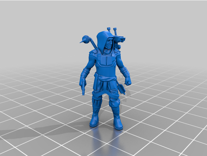 weequay hero w droid buddy gtrby117 3d print model - Mito3D