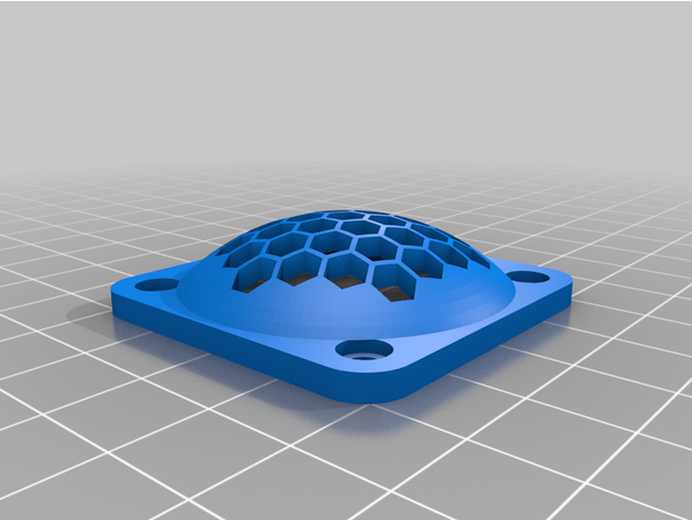 ventilador cobrir bainha 4020 trigger52 3D print model - Mito3D
