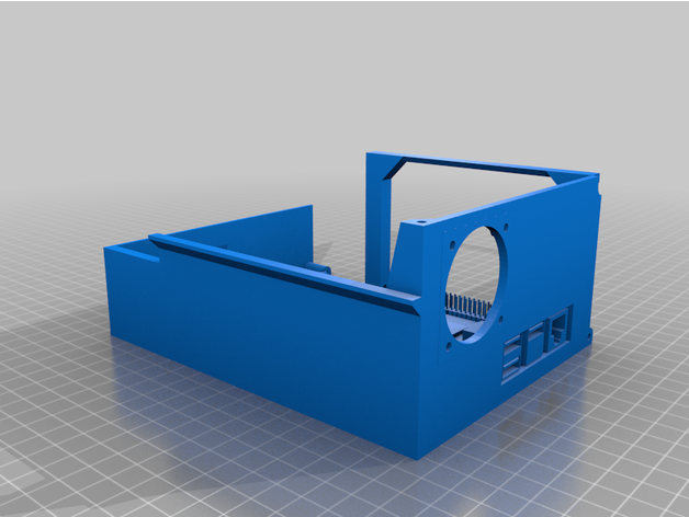 Ender 3 fest Rückseite Gehege ahsx999 3D print model - Mito3D