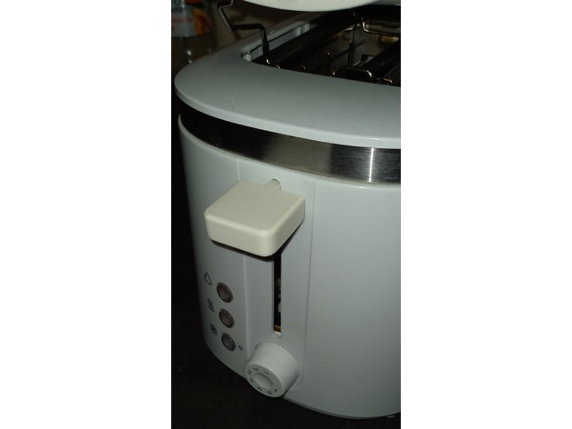 Toaster knopf ok 3D print model - Mito3D