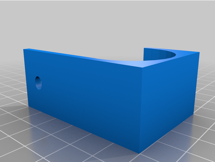 corner pipe clamp freddyfred 3d print model - Mito3D