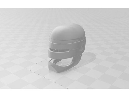 robocop helmet split pepsiman77 3d print model - Mito3D