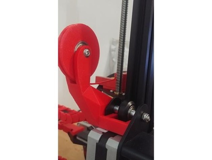 filament roller guide ender-3 pro sirmyself 3d print model - Mito3D