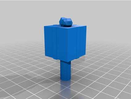 peg box shaped iceblergs 3d print model - Mito3D