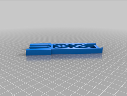 overhead spool holder - flashforge finder naitsinthedark 3d print model - Mito3D