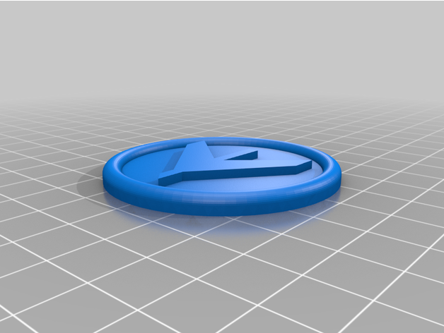 embremper logo porte clés phillipeknupp 3D print model - Mito3D