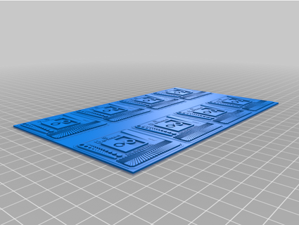 anycubic mono x resin exposure range finder r e f miru8112 3d print model - Mito3D