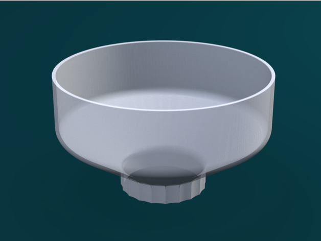 bosch kitchen machine funnel flowr 3D print model - Mito3D