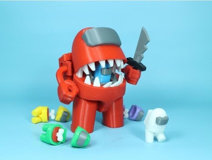 giant impostor among us toymakr3d 3d print model - Mito3D