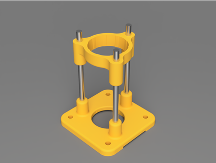 dewalt drill guide jhoff 3d print model - Mito3D