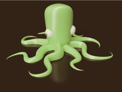 Kraken kerbal nemesis yazıcı 3d print model - Mito3D
