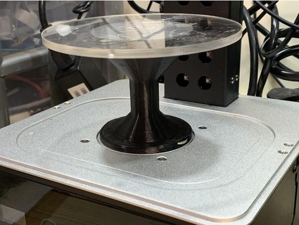 raised turntable elegoo mercury cure wash station rilot 3d print model - Mito3D