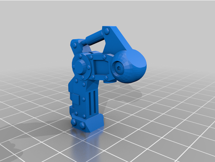 killa kan bodies upgrades - right arms wwhimpenny 3d print model - Mito3D