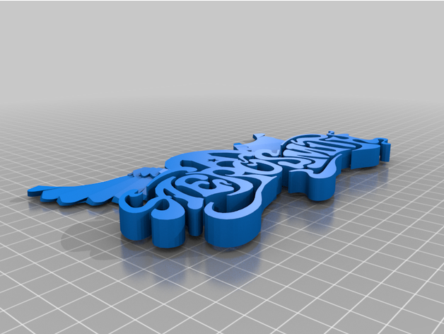 aerosmith logo logocu 3D print model - Mito3D