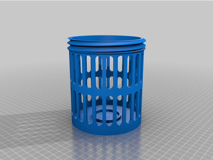 melhor maneira Tamanho 2 piscina filtro avô destemido 3d print model - Mito3D