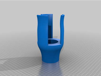 hydroflask car cupholder adapter dalliboi 3d print model - Mito3D