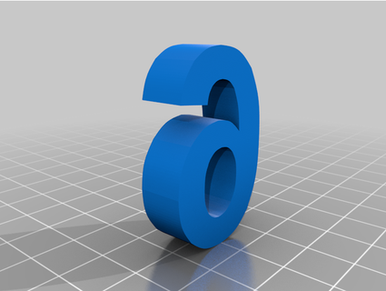 números camsuzz 3d print model - Mito3D