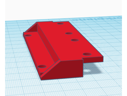 Zuhause Haus Assistent Blau Gestell montieren Halterung lilmanplatz 3d print model - Mito3D